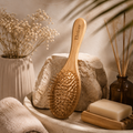 Elmiore Luxury Bamboo Detangling Brush