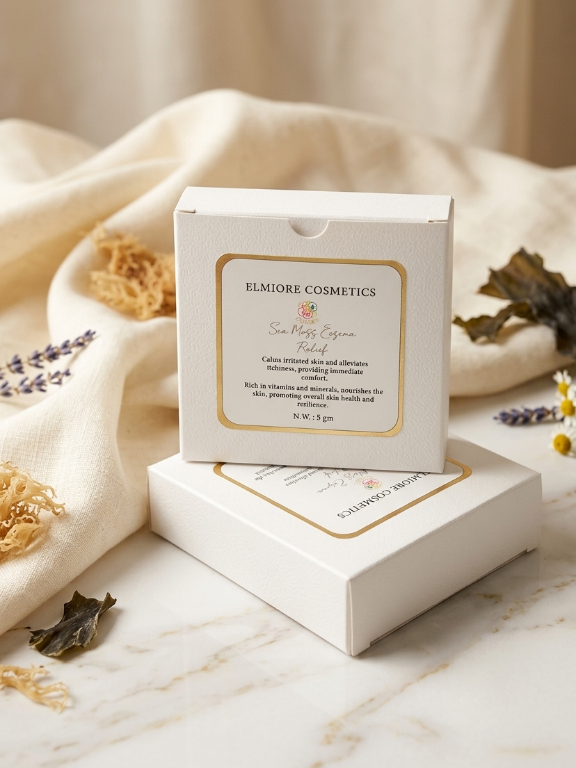 Ensemble pour la peau Elmiore Sea Moss pour soulager l'eczéma
