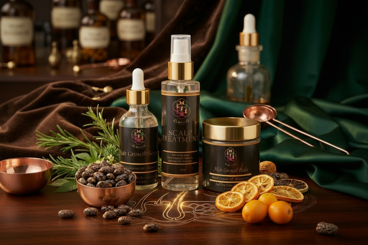 Ensemble Elmiore pour un cuir chevelu sain