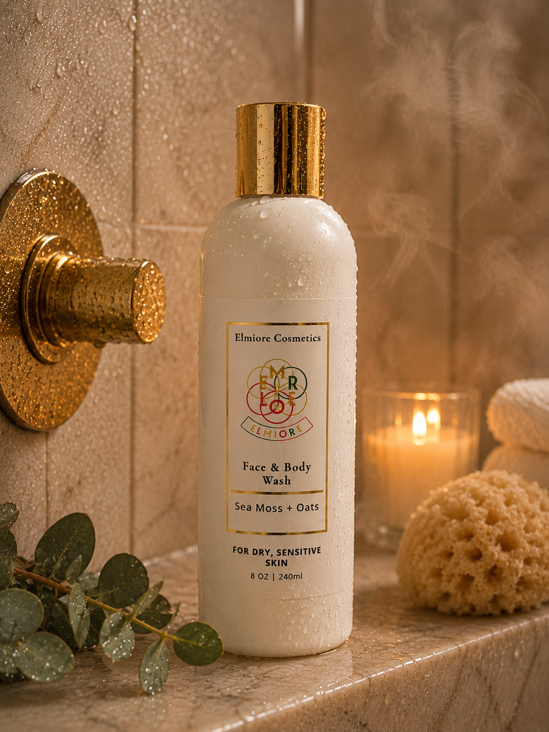 Sea Moss + Oats Face & Body Wash