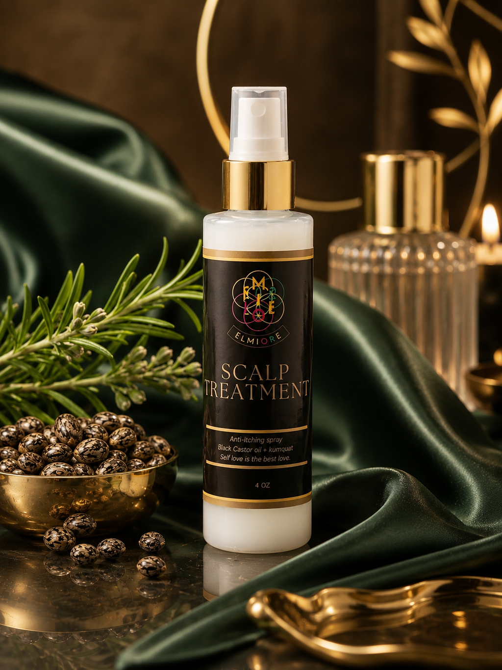 Scalp Refresh Mist with Black Castor Oil