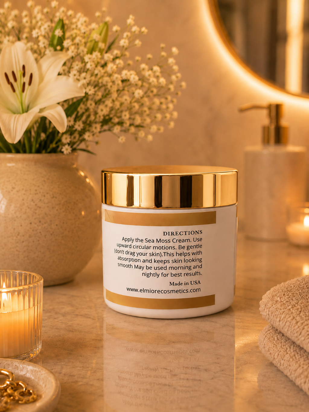 Crème visage et corps au gel d'algues et à l'avoine