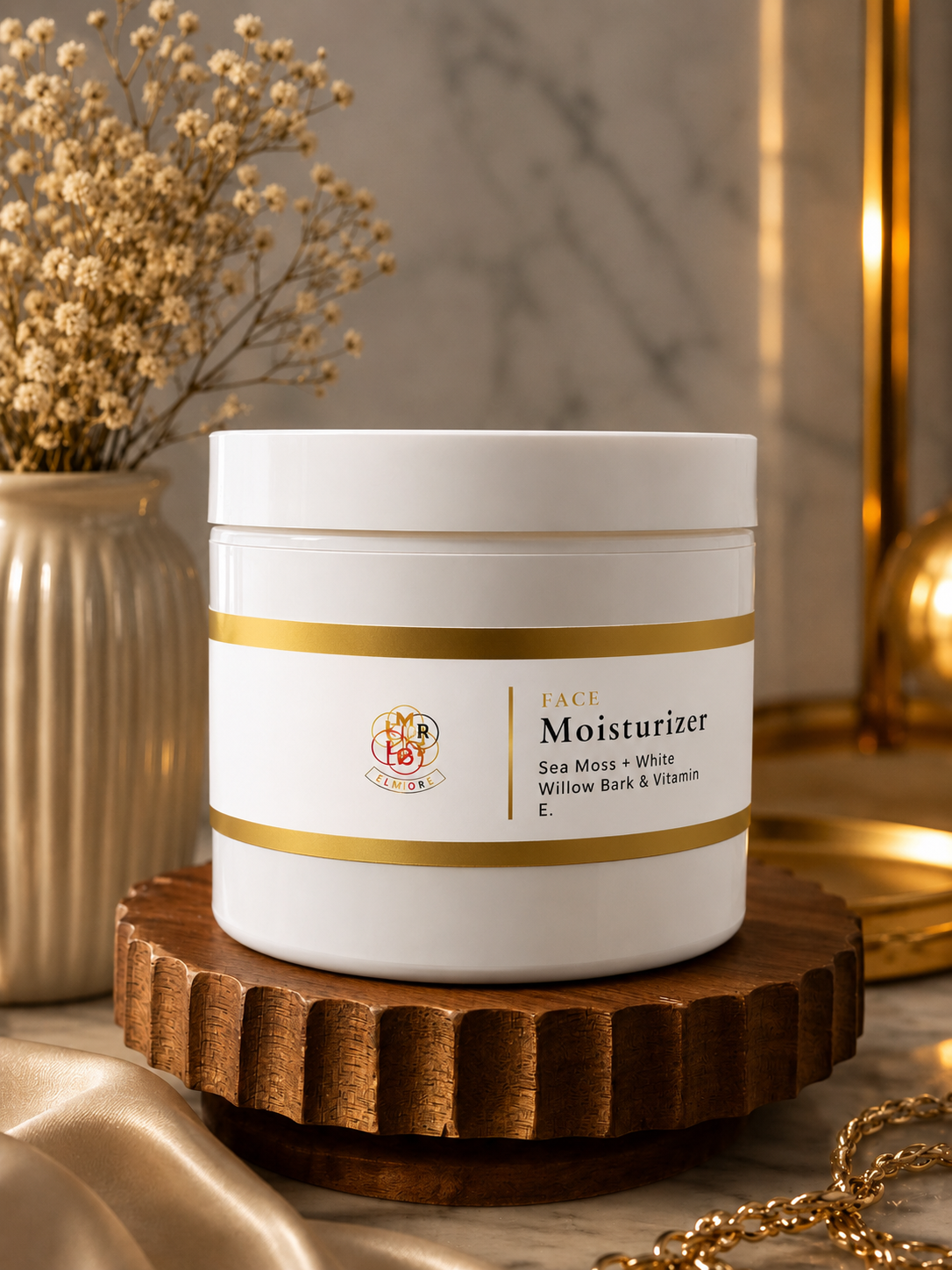 Gel Facial Hidratante de Musgo Marino