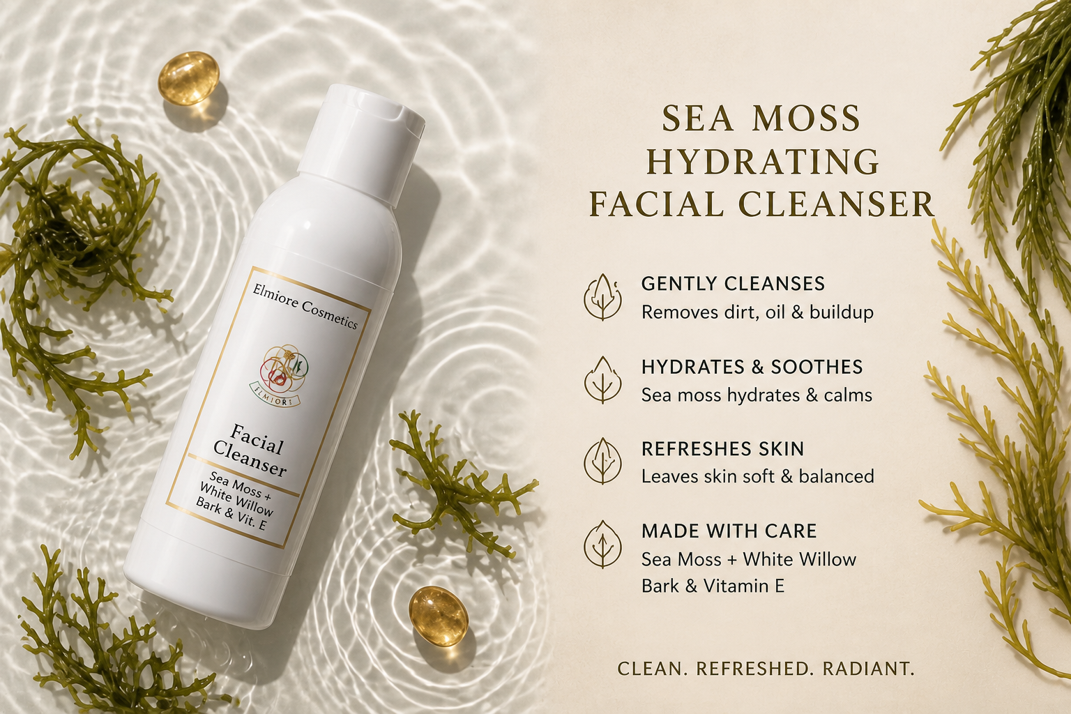 Sea Moss Hydrating Facial Cleanser