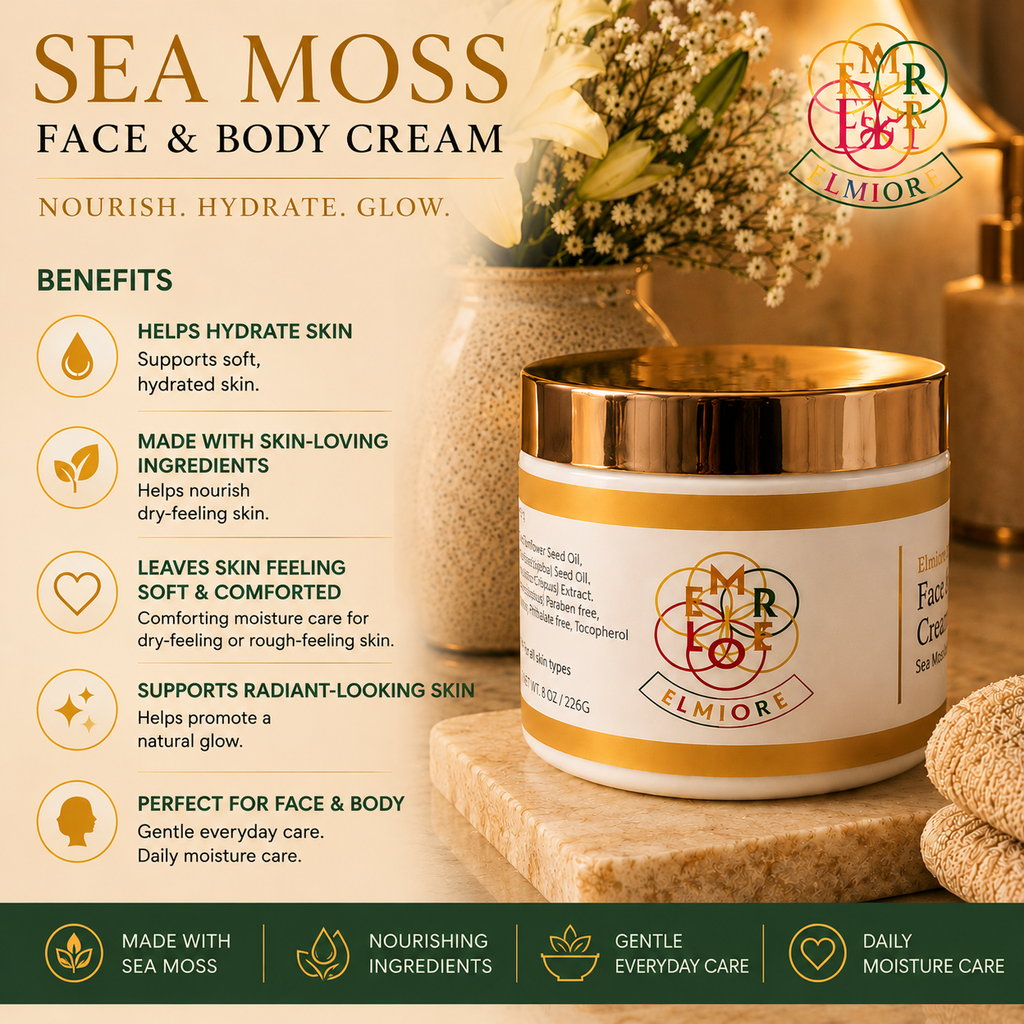 Crème visage et corps au gel d'algues et à l'avoine