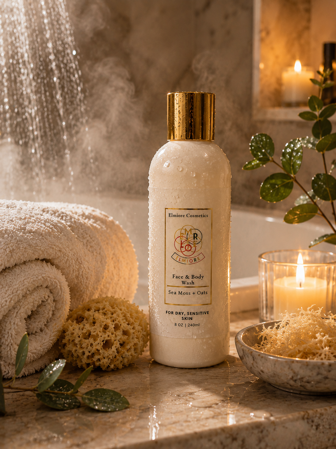 Sea Moss + Oats Face & Body Wash