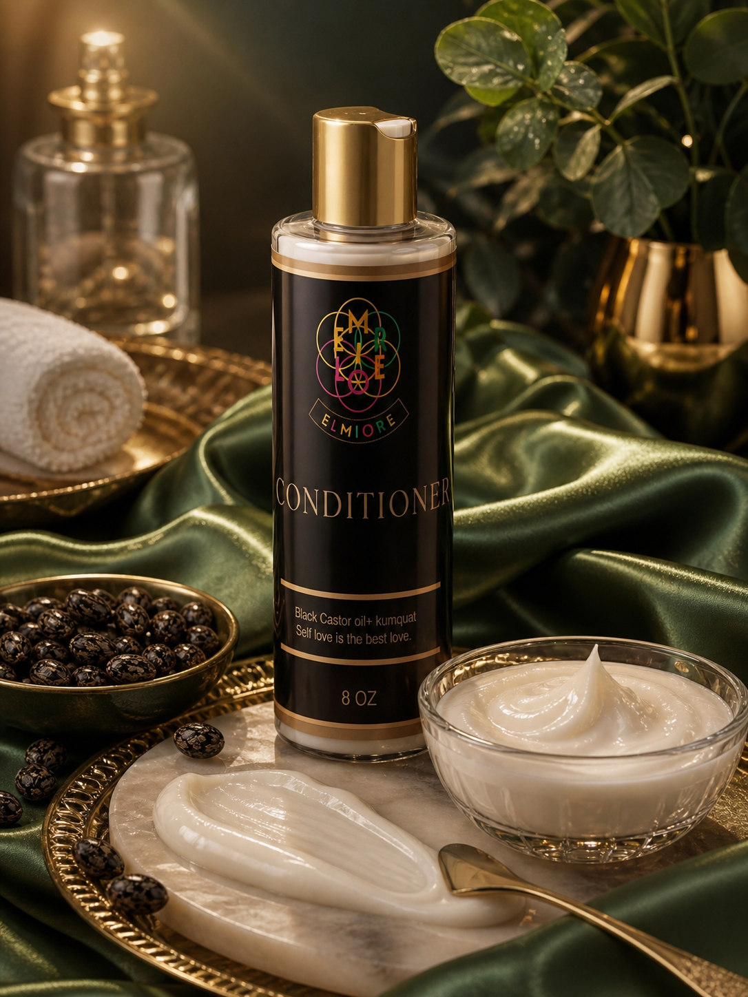 Wash Day Hair Bundle with Black Castor Oil