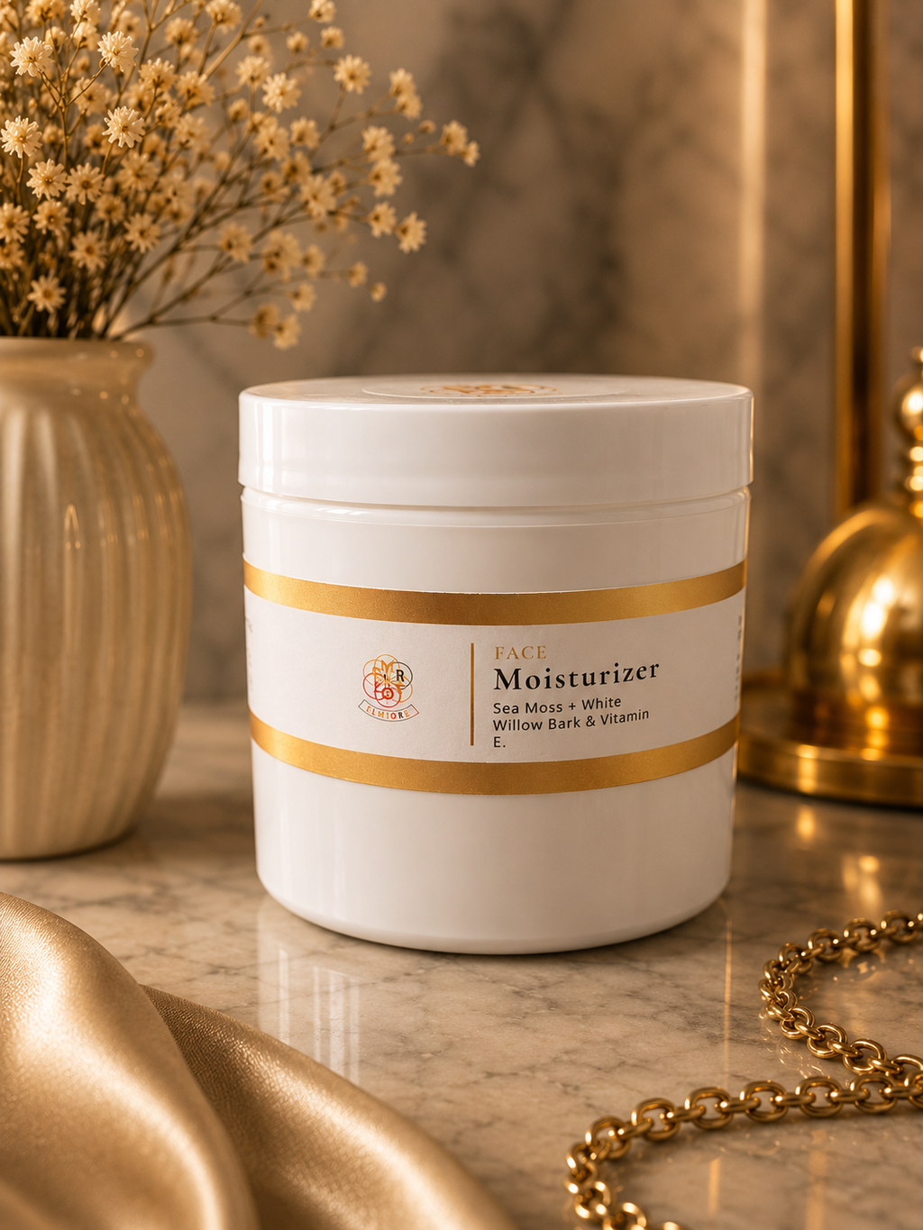 Gel Facial Hidratante de Musgo Marino