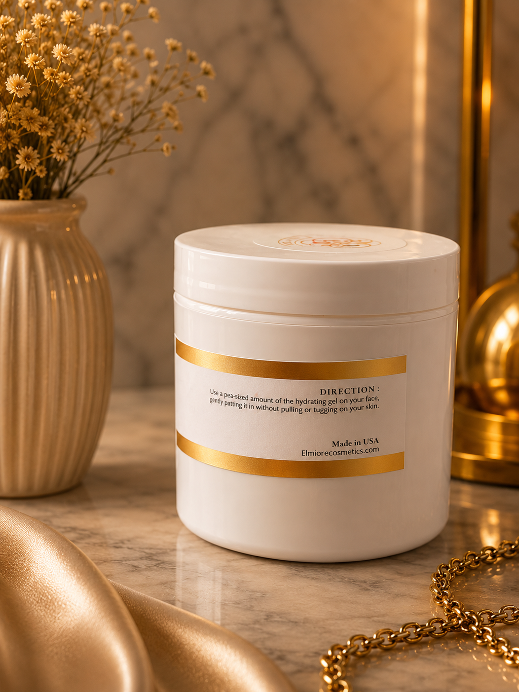 Gel Facial Hidratante de Musgo Marino
